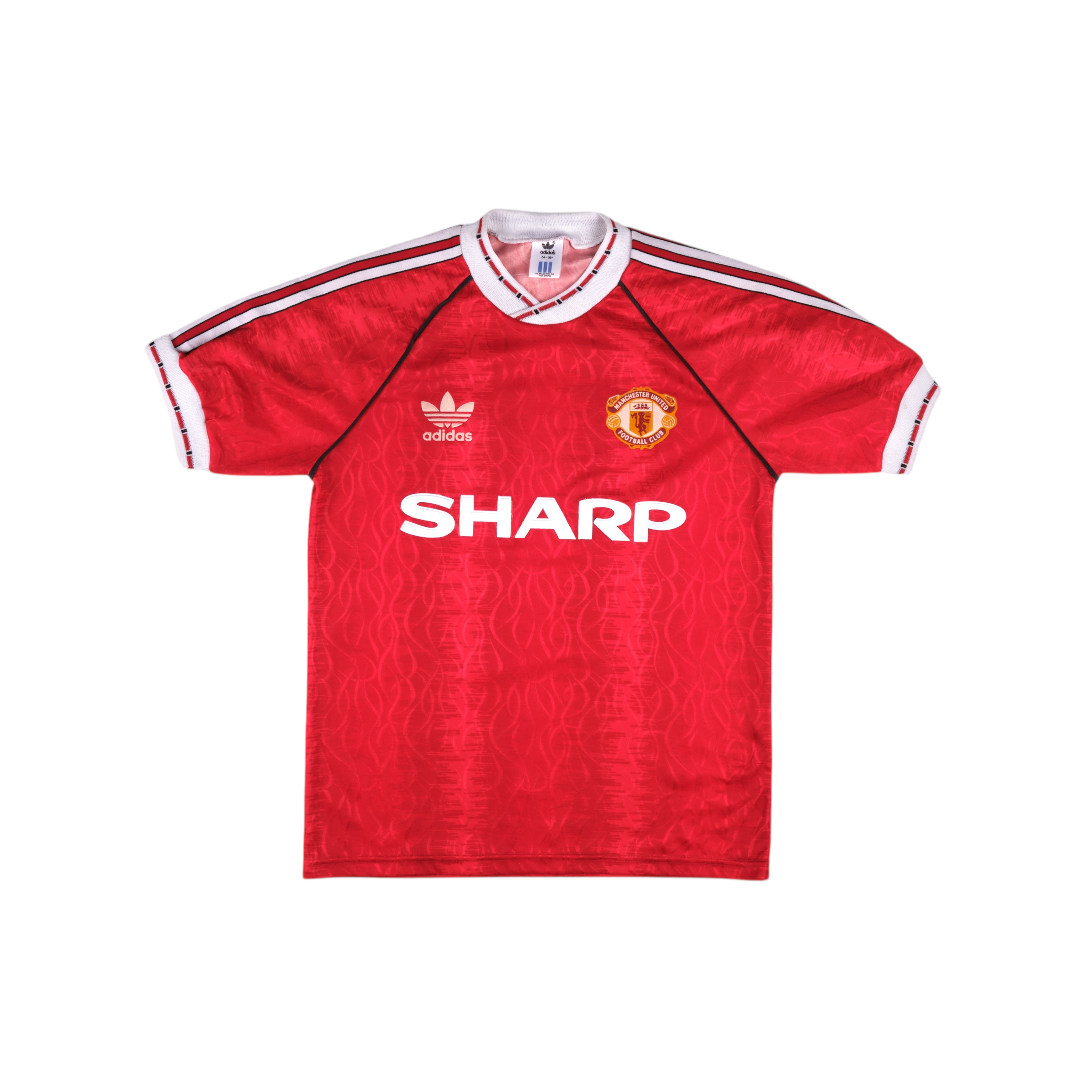 Manchester United 1990-92 Home — football shirt