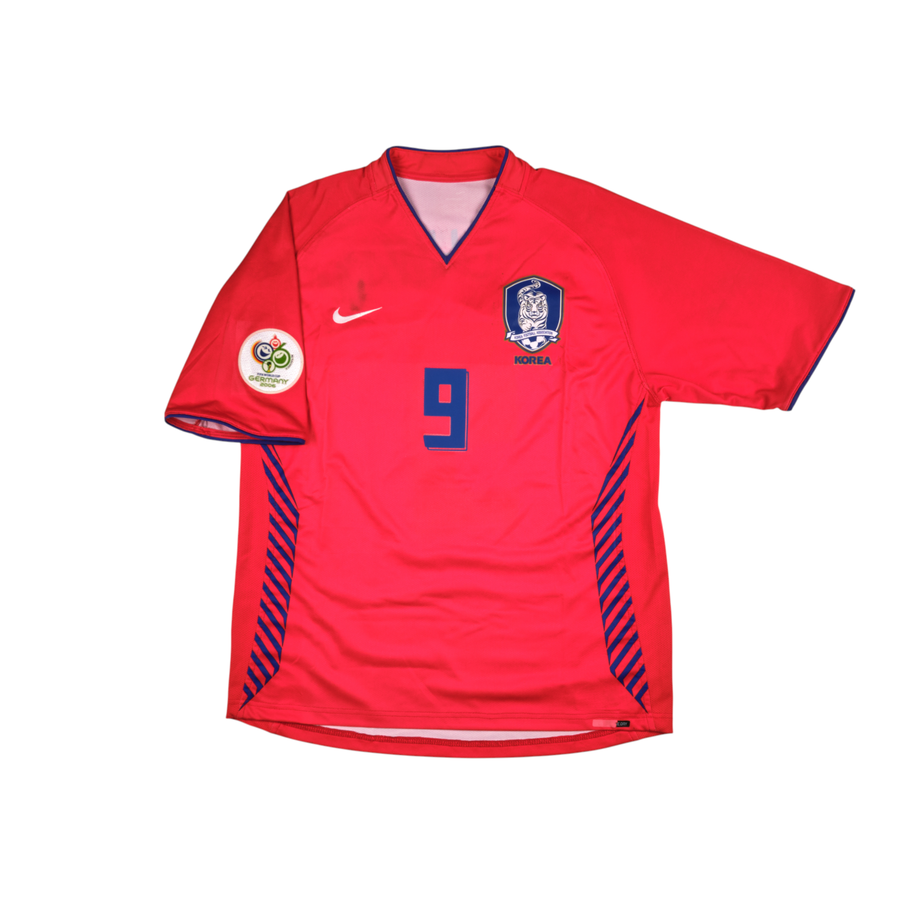 South Korea 2006-08 Home #9 Junghwan — football shirt
