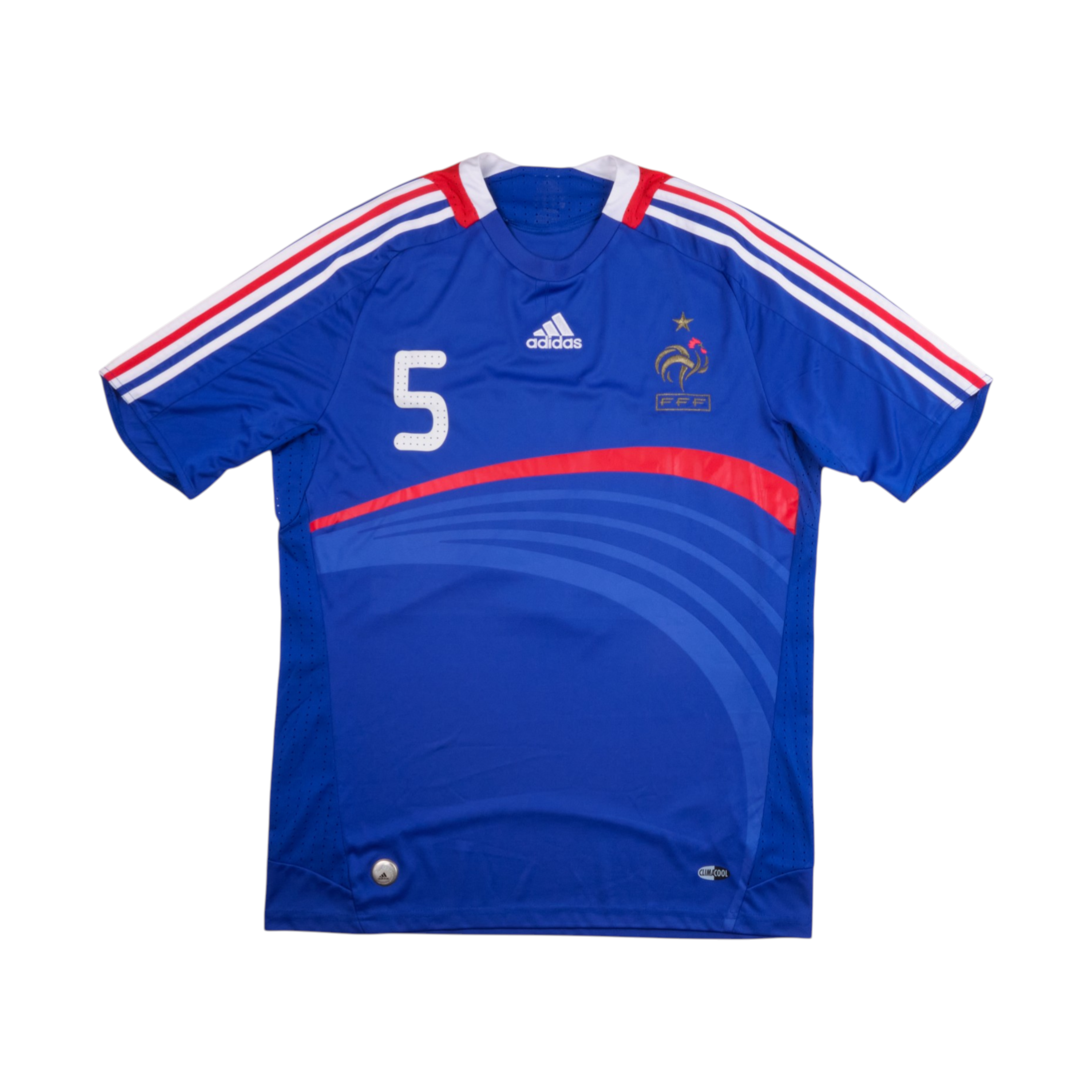 France 2007-2008 Home (#5 MEXÈS) — football shirt