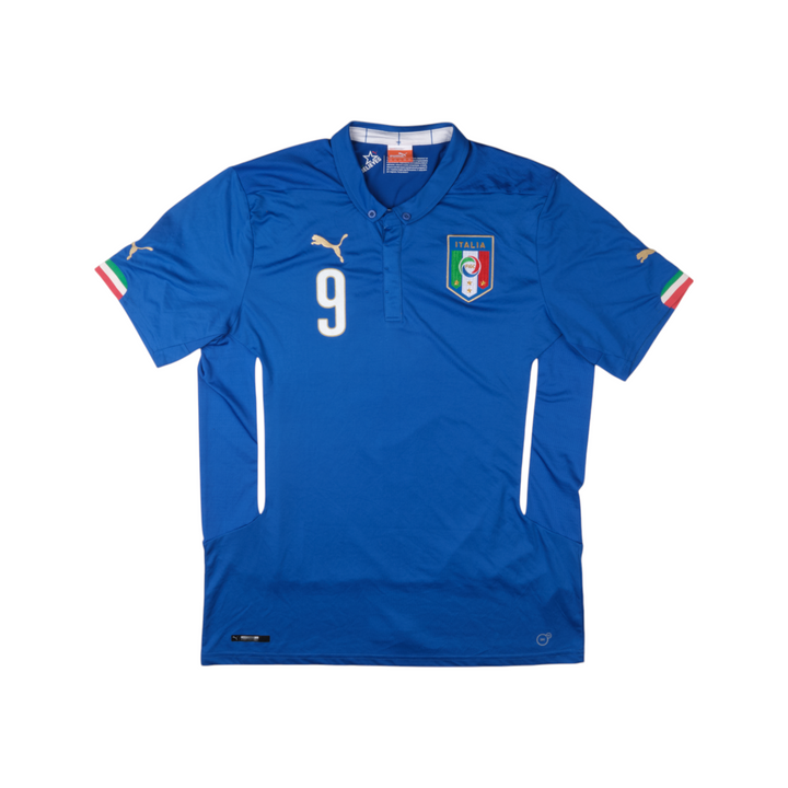 Italy 2014-15 Shirt #9 Balotelli