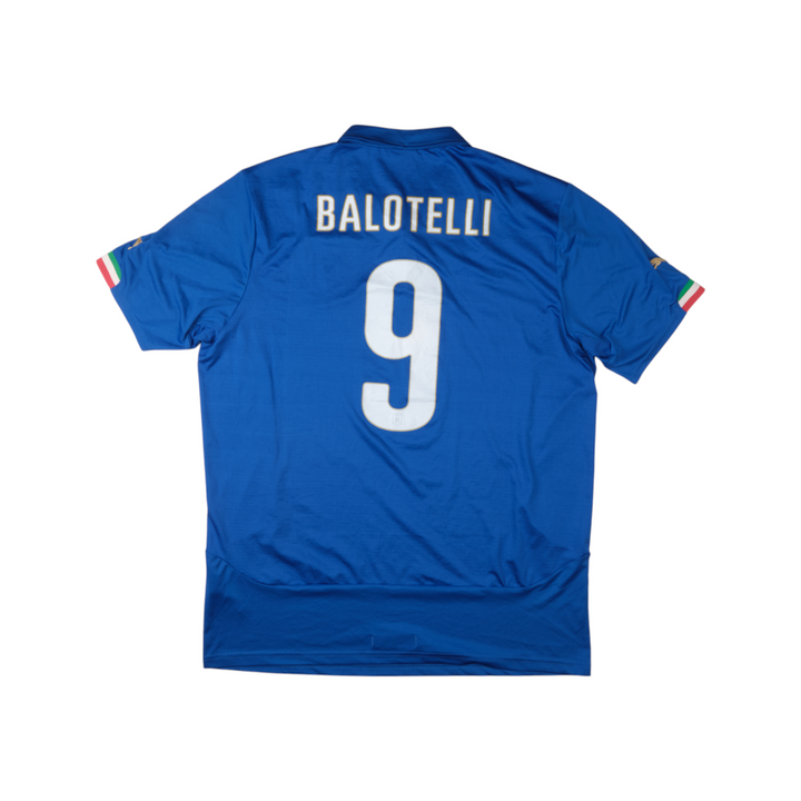 Italy 2014-15 Shirt #9 Balotelli