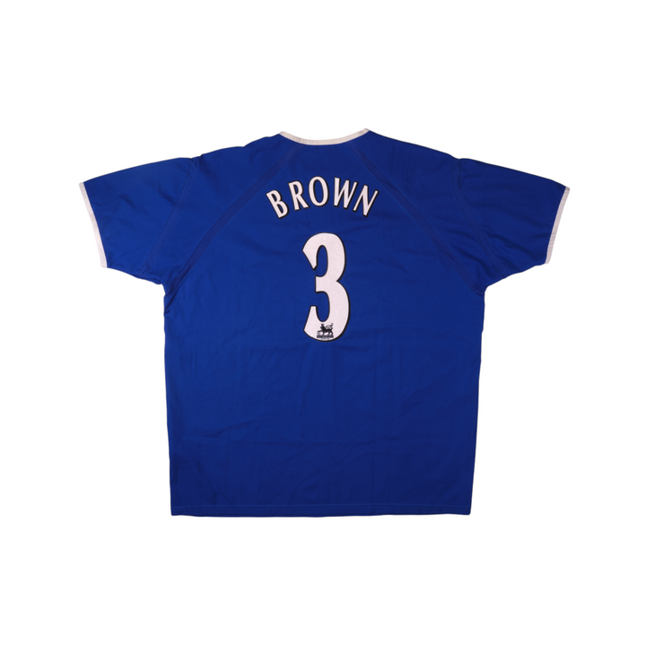 Everton 2003-04 Home #3 Brown
