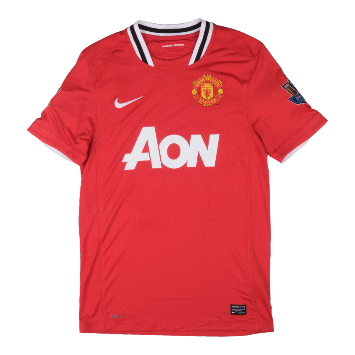 Manchester United 2011-12 Home (#14 HERNÁNDEZ) — football shirt