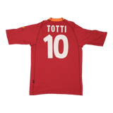 AS Roma 2000-01 Home Shirt (#10 TOTTI)