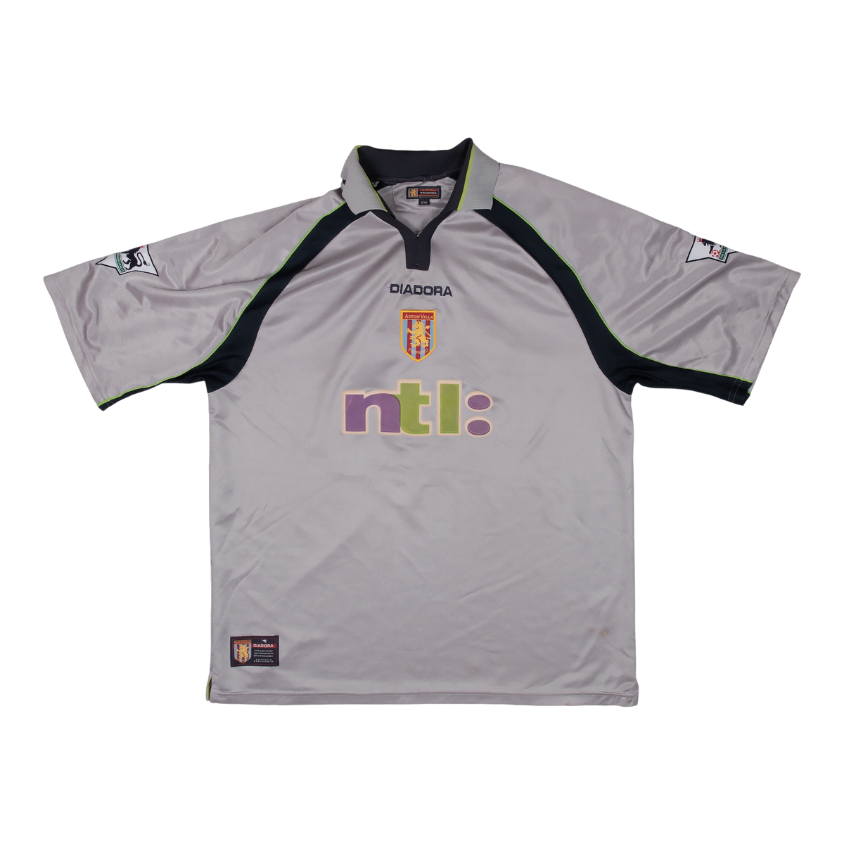 Aston Villa 2001-02 Away Shirt (#14 GINOLA)