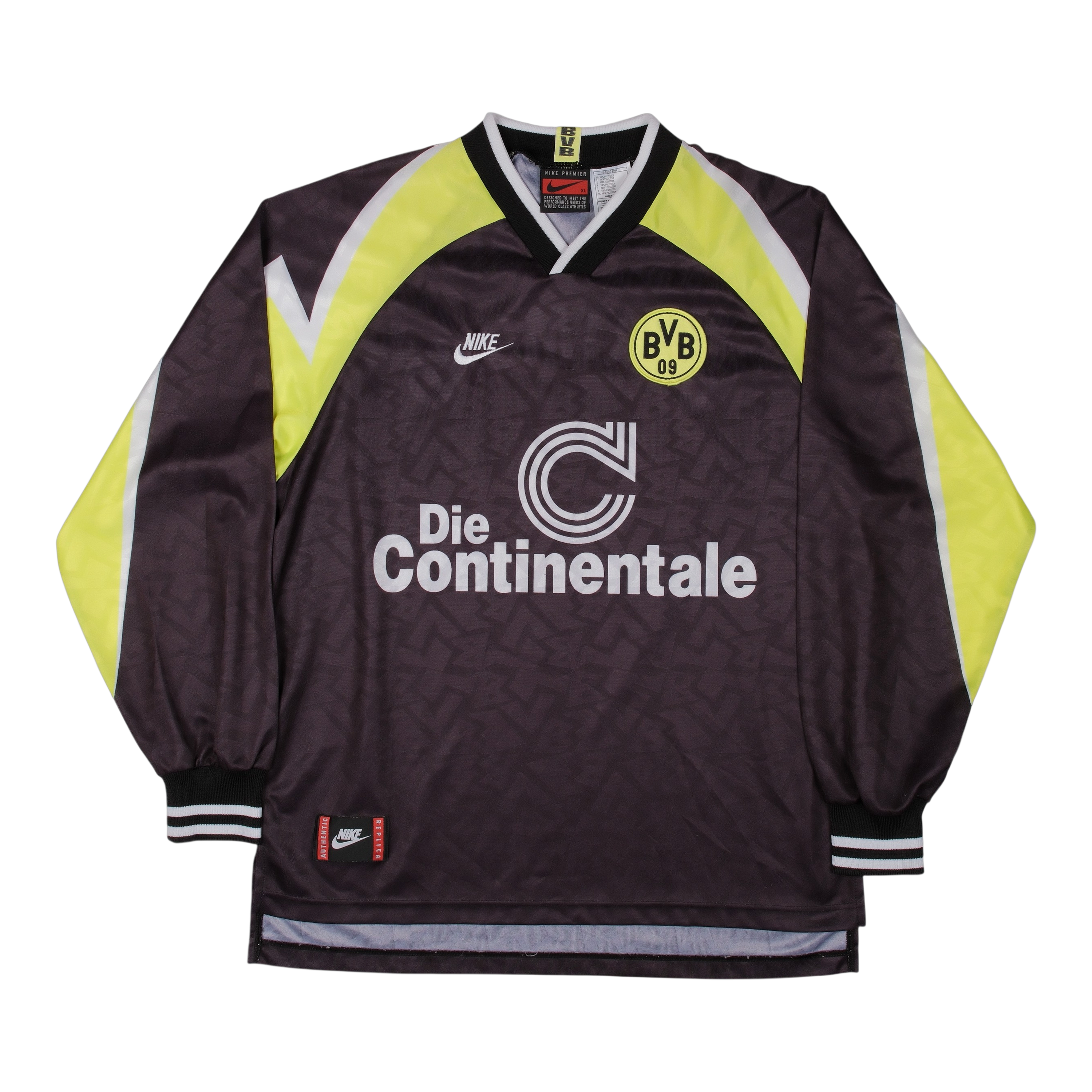 Borussia Dortmund 1995-96 Home Shirt