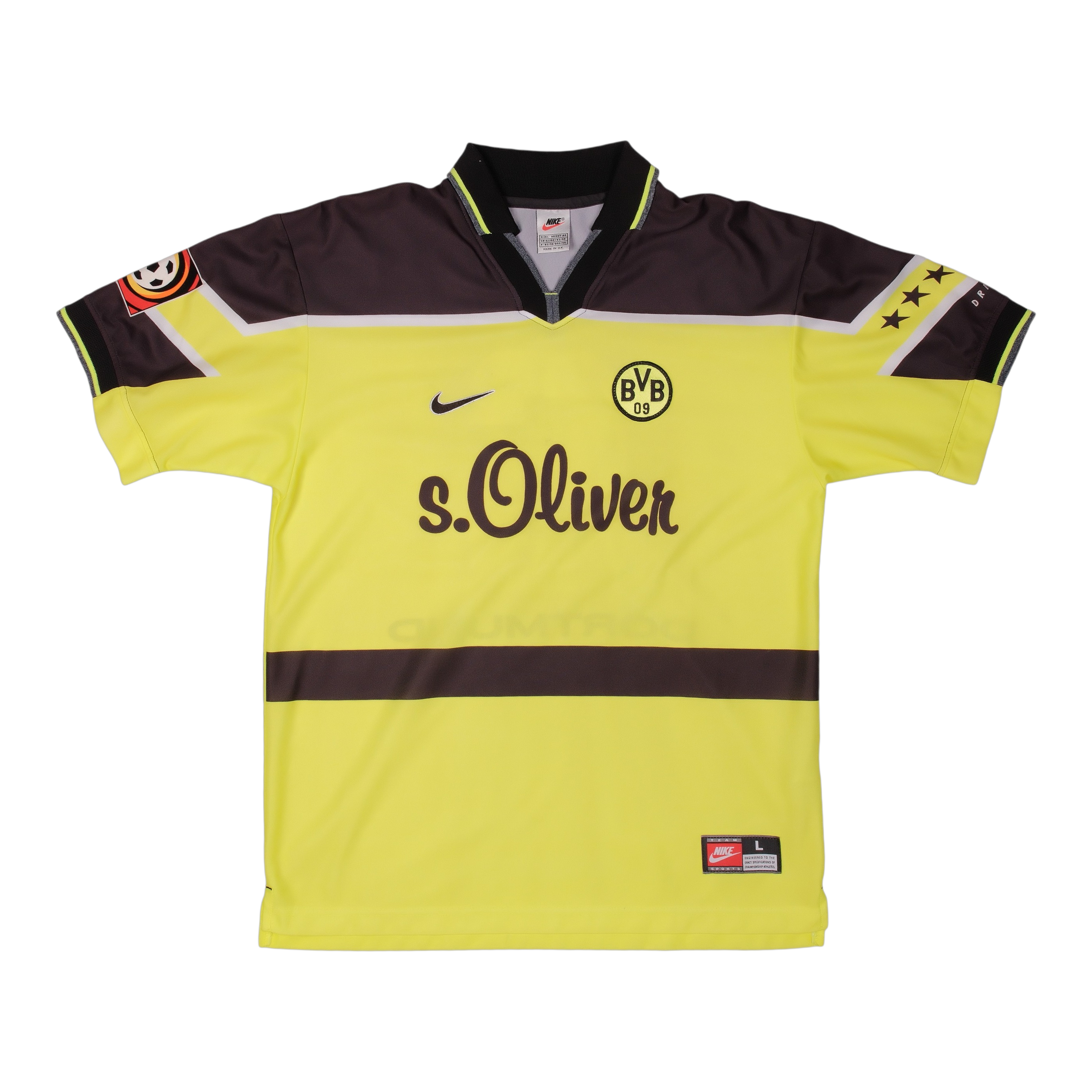 Borussia Dortmund 1997-98 Home Shirt (#6 SAMMER)