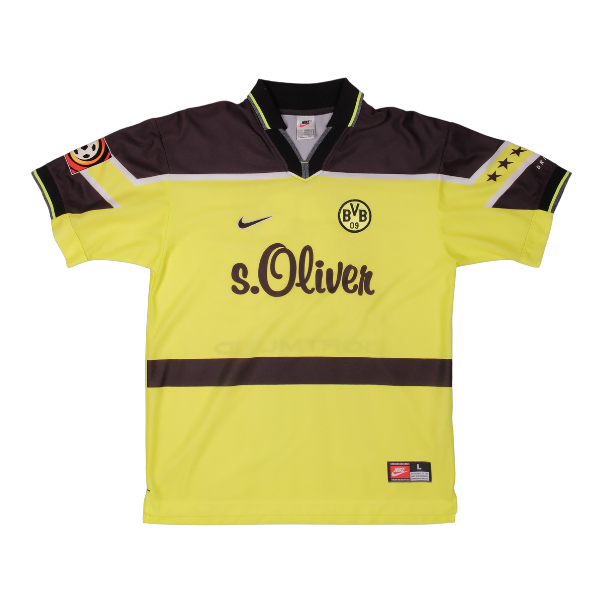 Borussia Dortmund 1997-98 Home Shirt (#6 SAMMER)