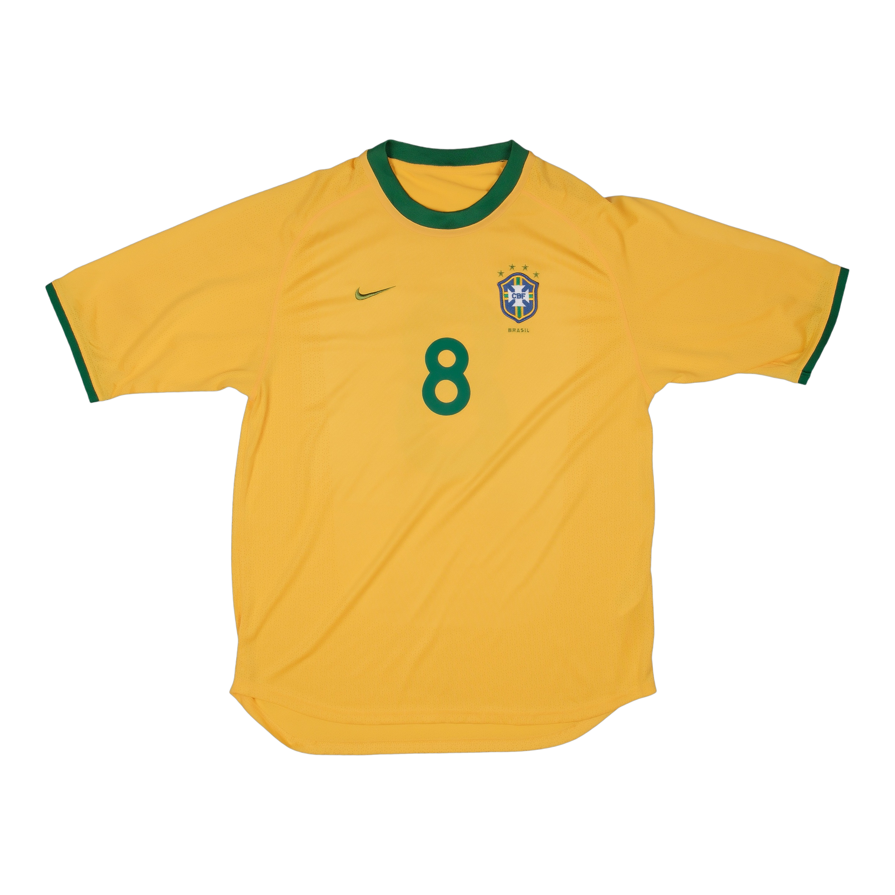 Brazil 2000-02 Home Shirt (#8)