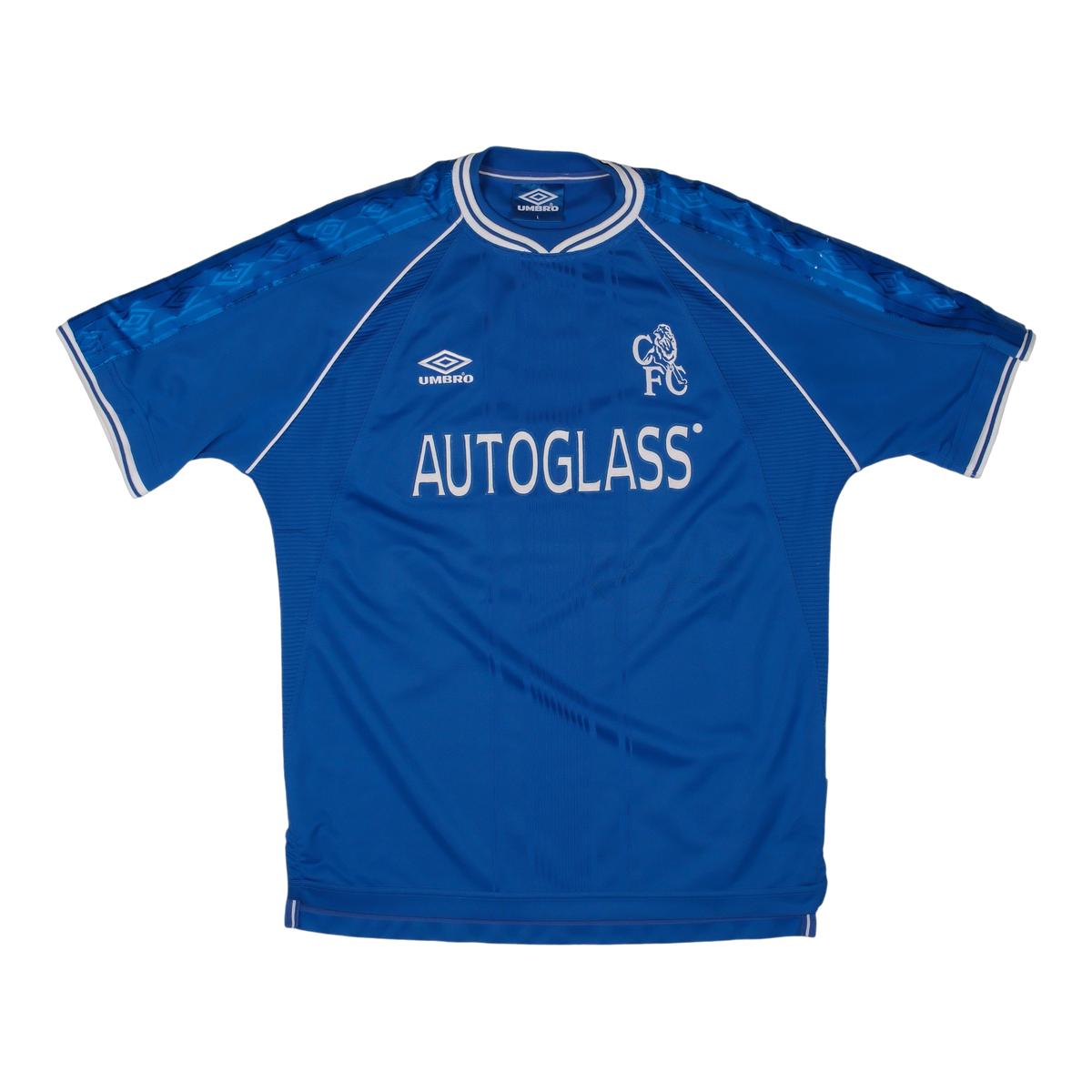Chelsea 1999-01 Home Shirt (#8 POYET)