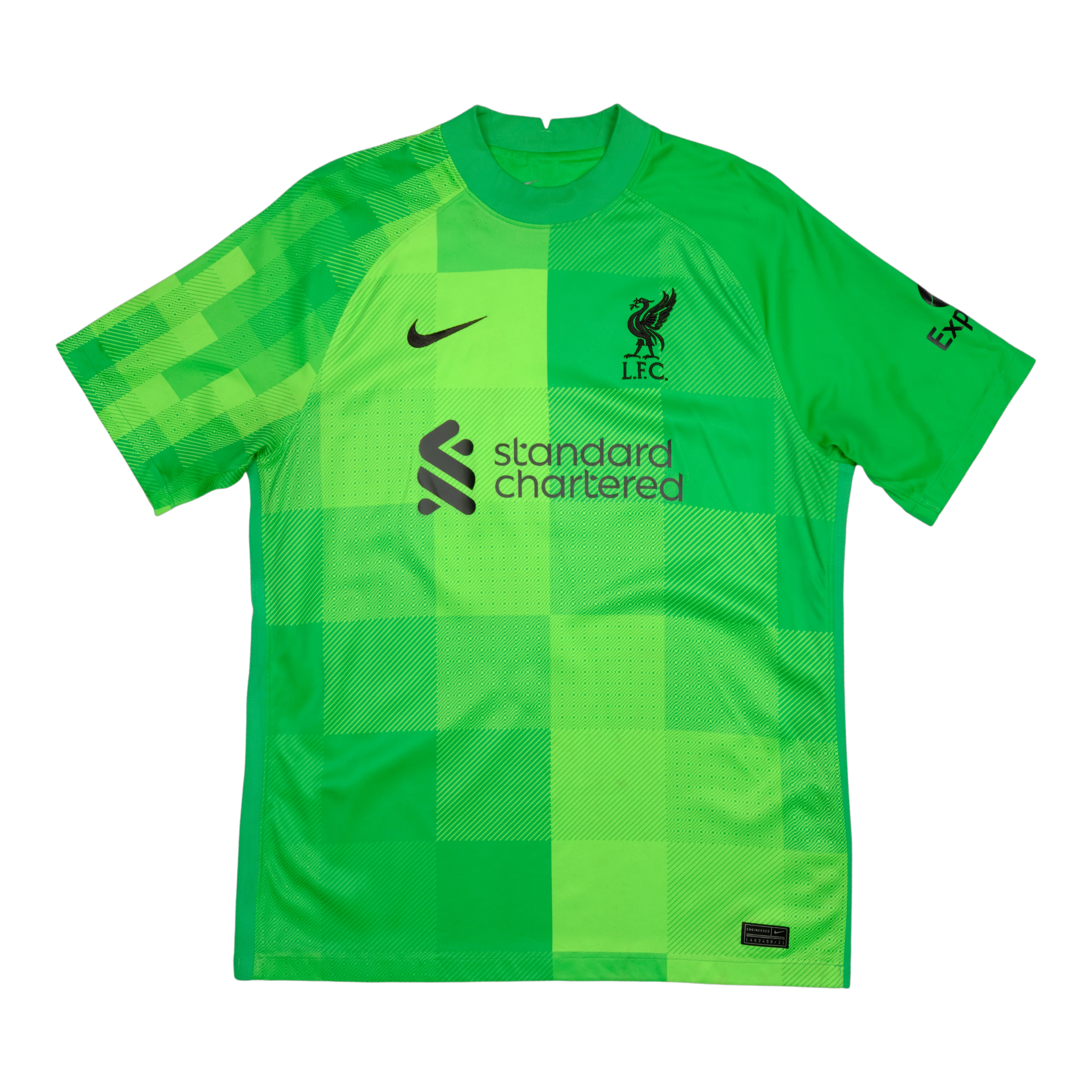 Liverpool 2021-22 GK Shirt (#1 A.BECKER)