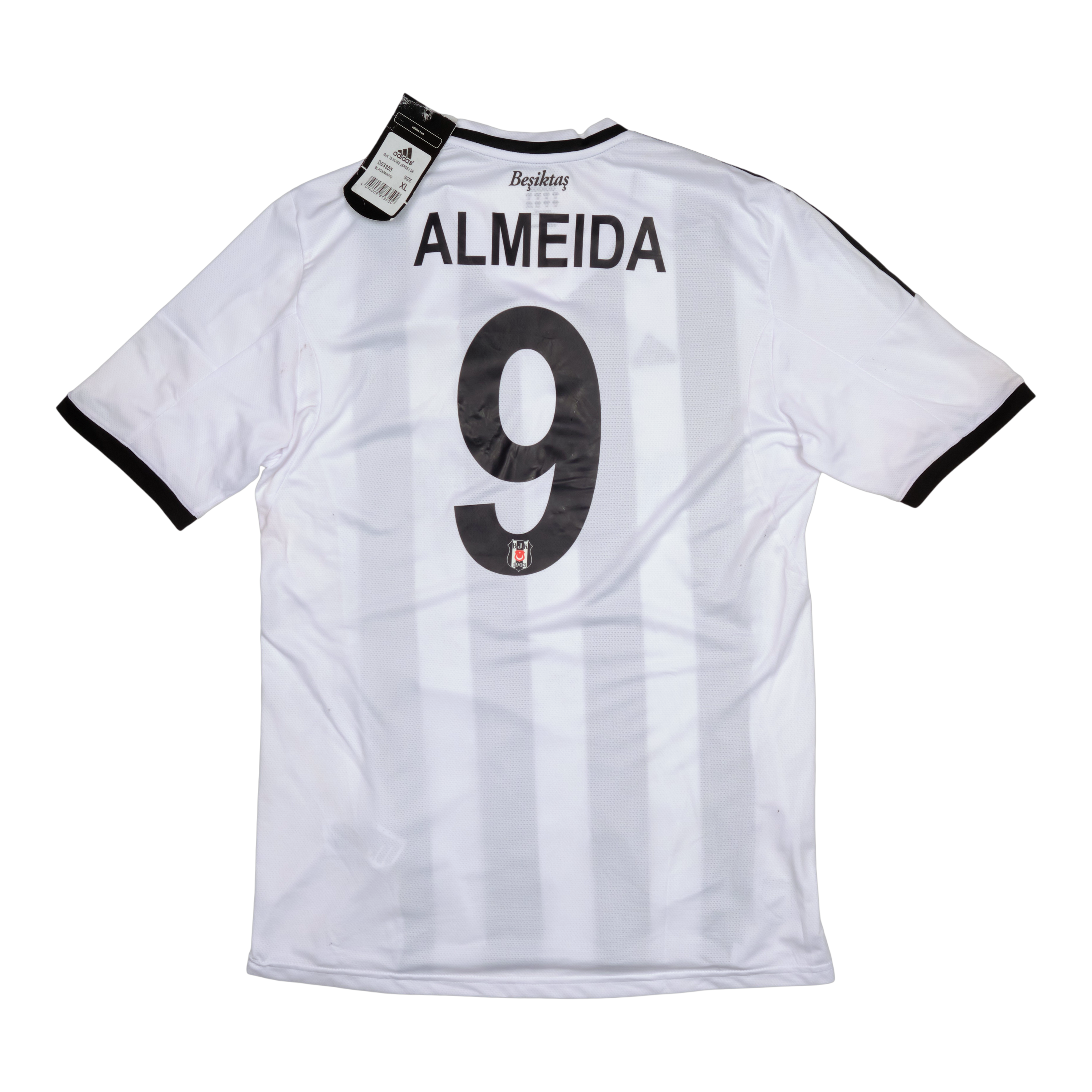 Besiktas 2013-14 Home Shirt (#9 ALMEIDA)