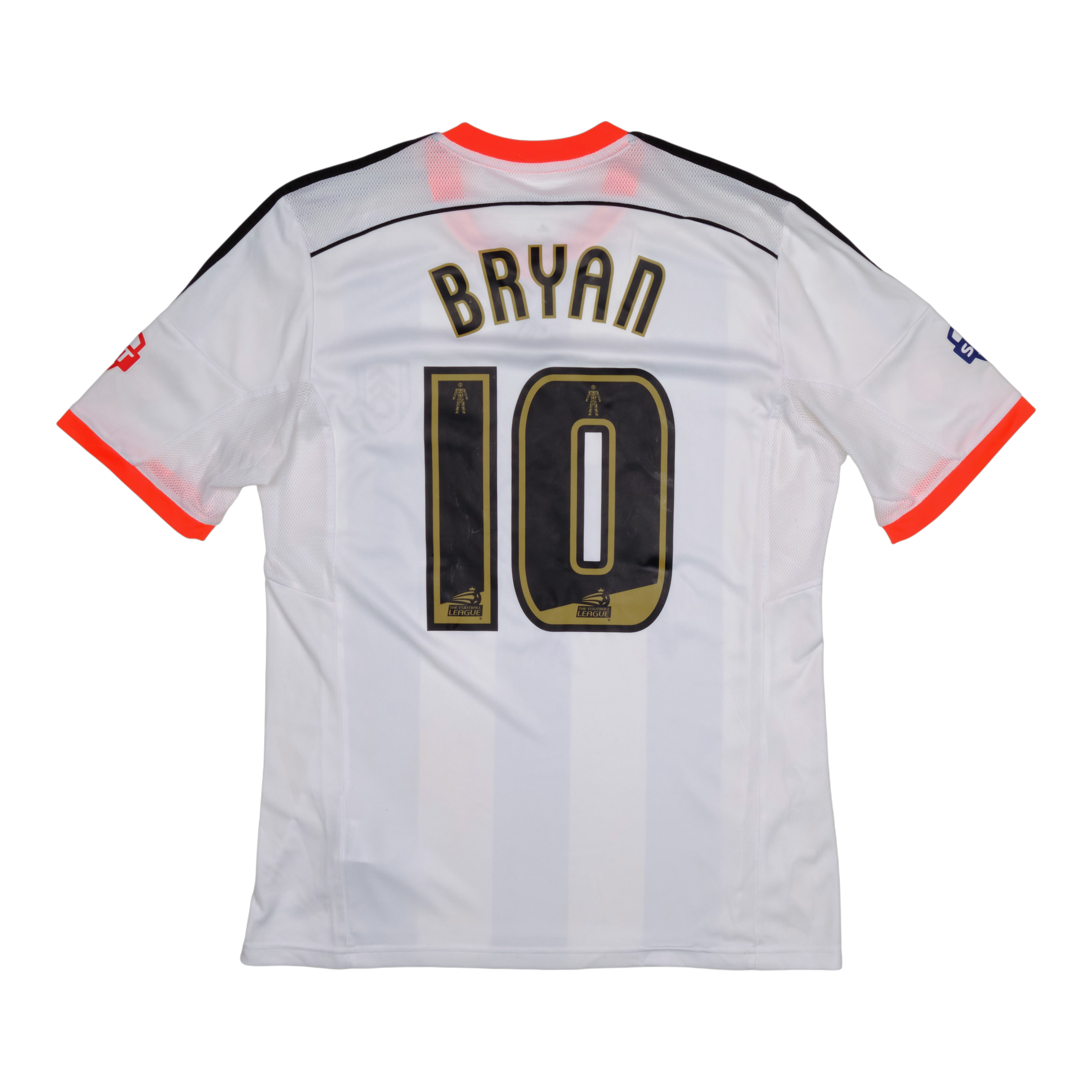 Fulham 2014-15 Home Shirt (#10 BRYAN)