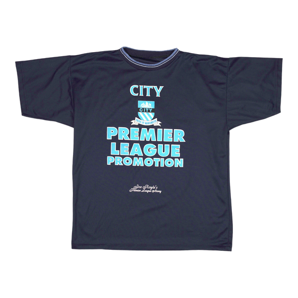90s Manchester City Premier League Promotion Shirt