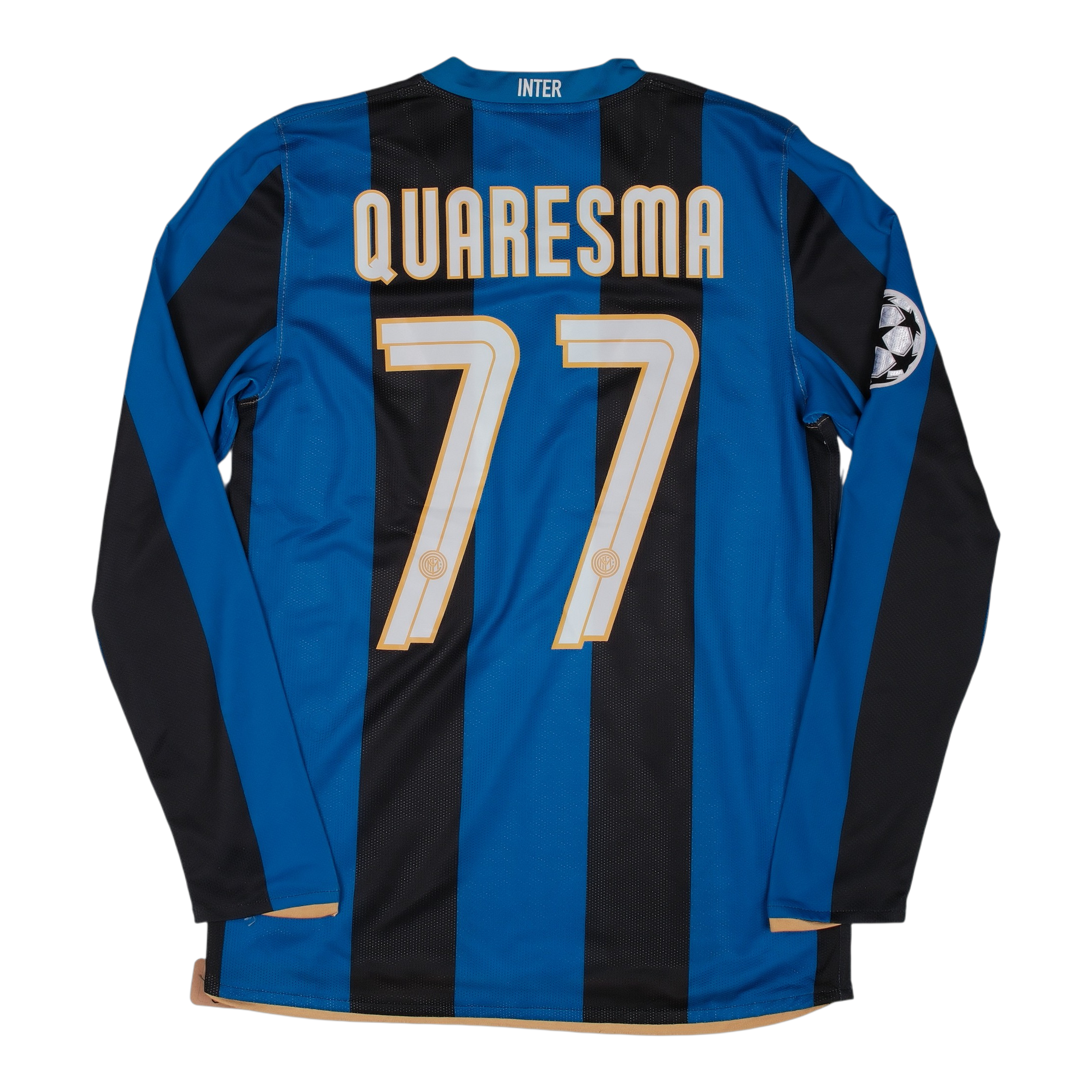 Inter Milan 2003-04 Home Shirt (#77 QUARESMA)