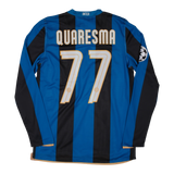 Inter Milan 2003-04 Home Shirt (#77 QUARESMA)
