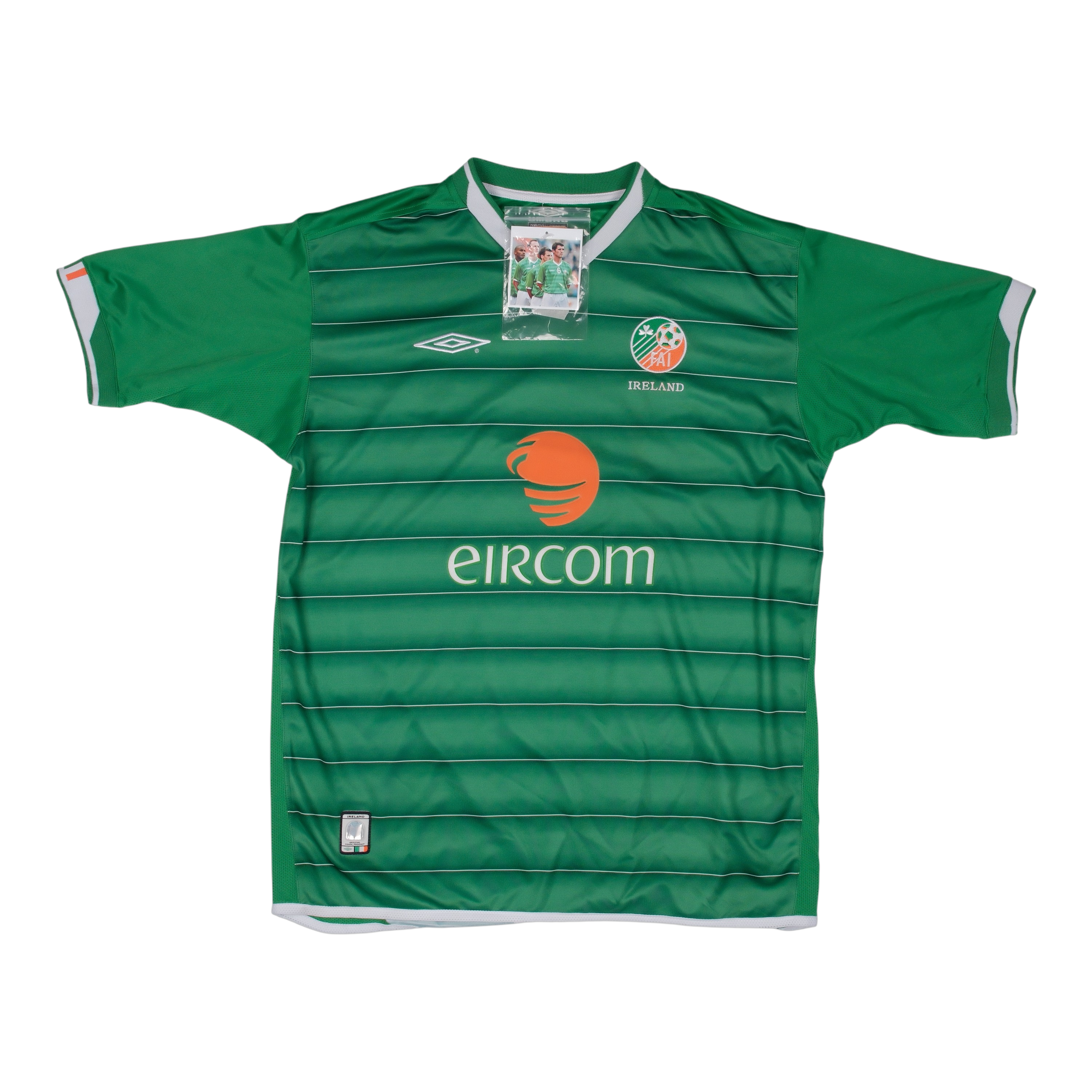 Ireland 2003-04 Home Shirt (#6 KEANE)