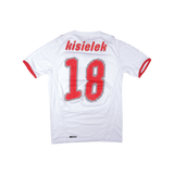 Poland 2008-09 Home #18 Kisielek — vintage football shirt, back