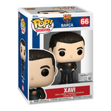 Xavi Barcelona Pop! Vinyl Figure — vintage football shirt, front