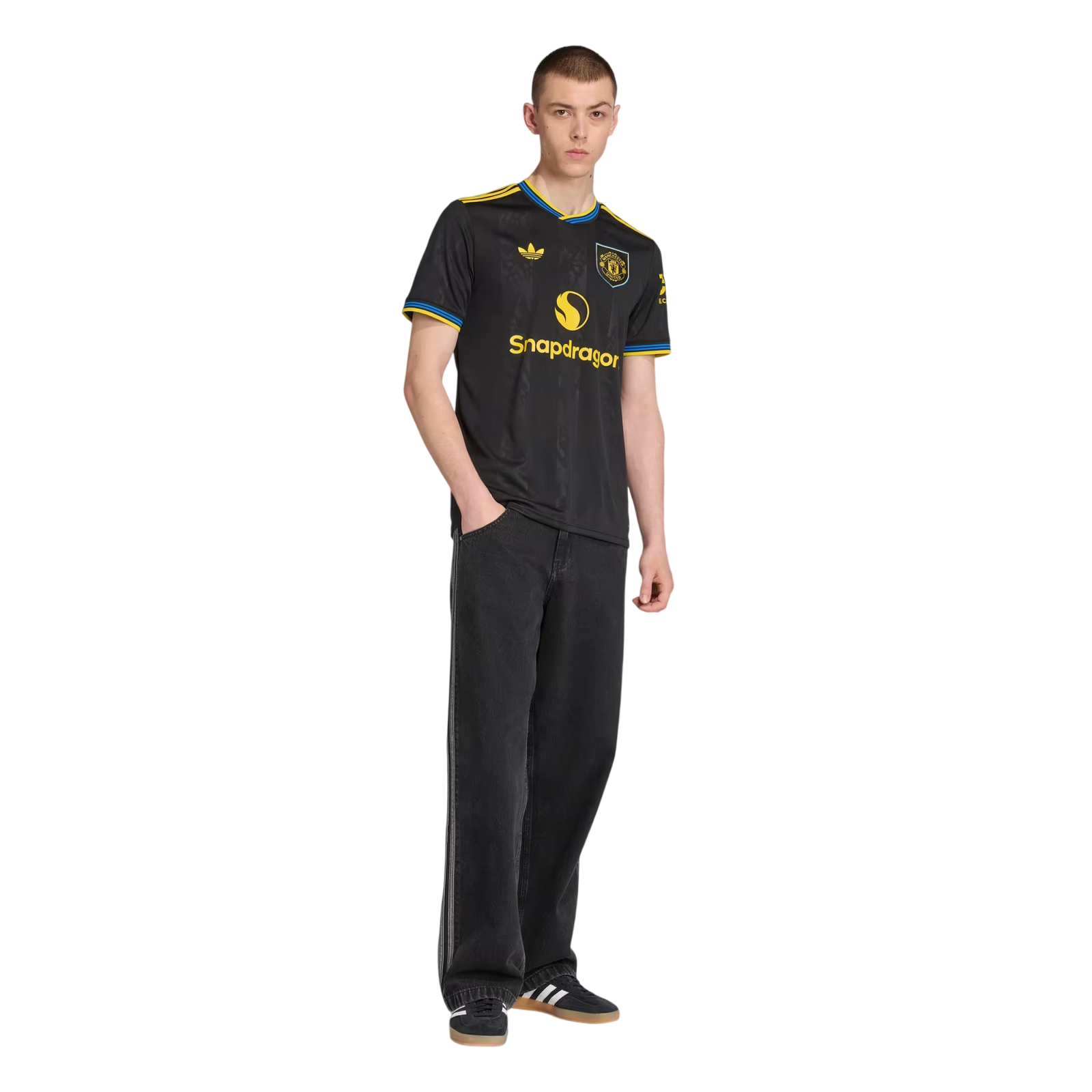Adidas Manchester United 25-26 Third Jersey — vintage football shirt, back