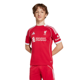 Adidas Liverpool 25-26 Home Jersey Kids — vintage football shirt, back