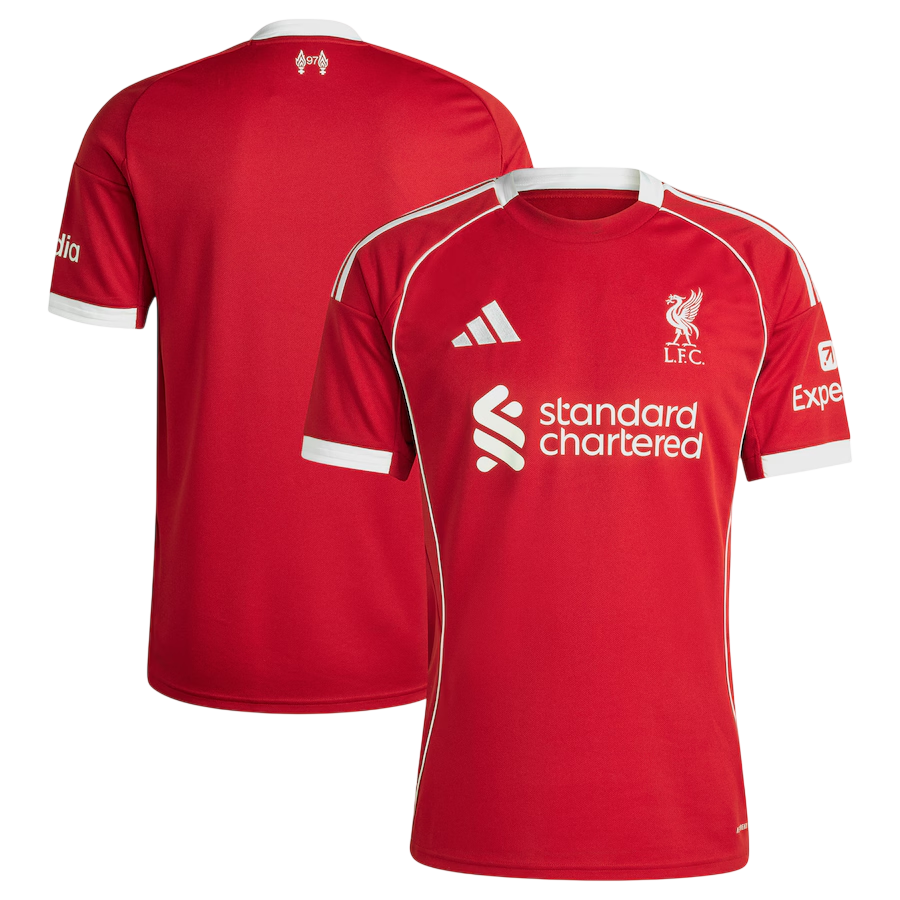 Adidas Liverpool 25-26 Home Jersey — football shirt