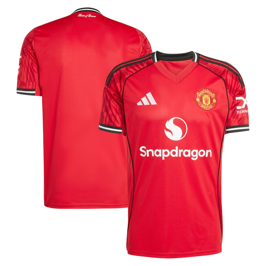 Adidas Manchester United 25-26 Home Jersey — football shirt