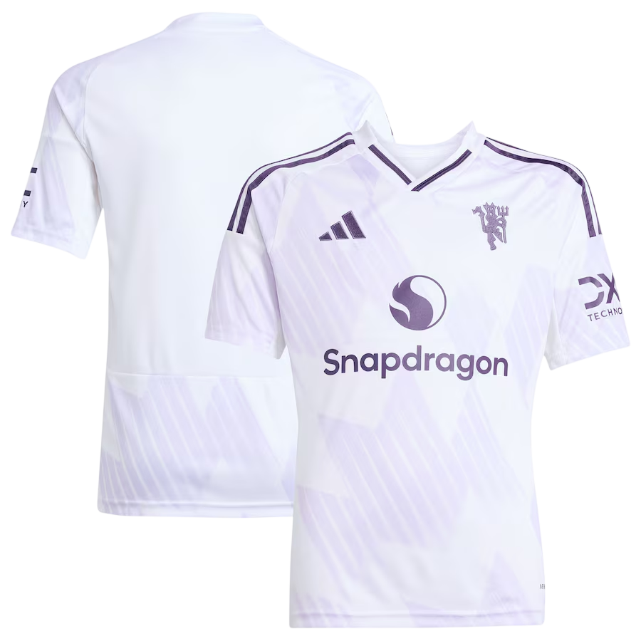 Adidas Manchester United 25-26 Away Jersey Kids — football shirt