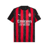 AC Milan 25/26 Men's Home Jersey — vintage football shirt, front