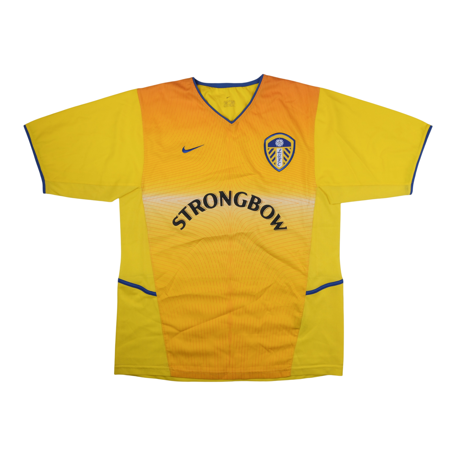 Leeds United 2002-03 Away Shirt — vintage football shirt, front