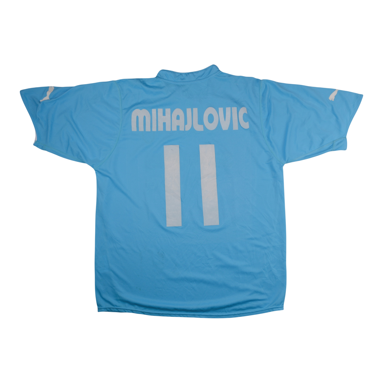 SS Lazio 2002-03 Home Shirt — vintage football shirt, back