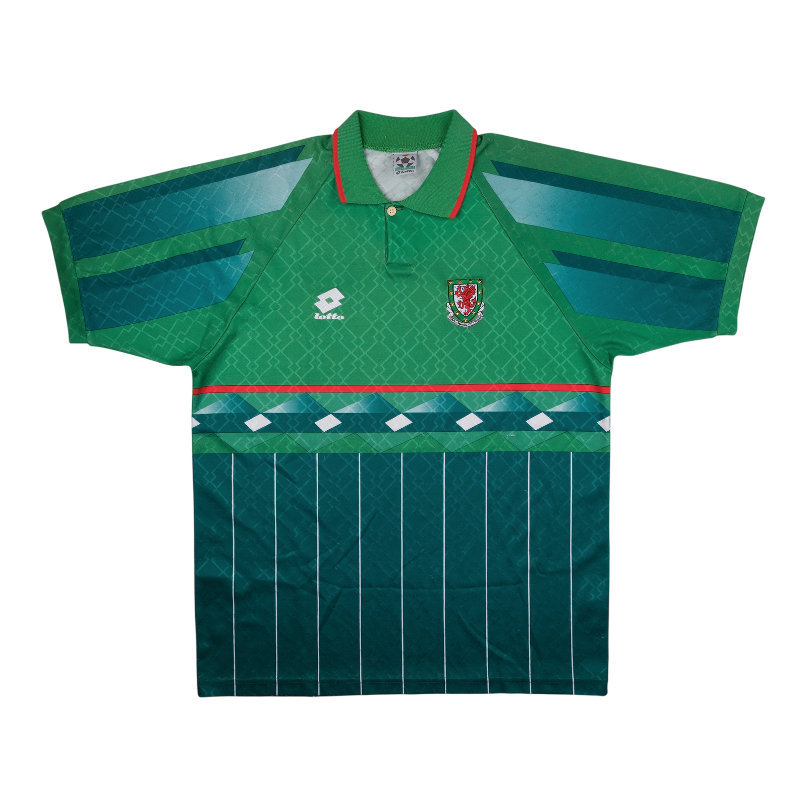 Wales 1996-97 Away Shirt — vintage football shirt, front