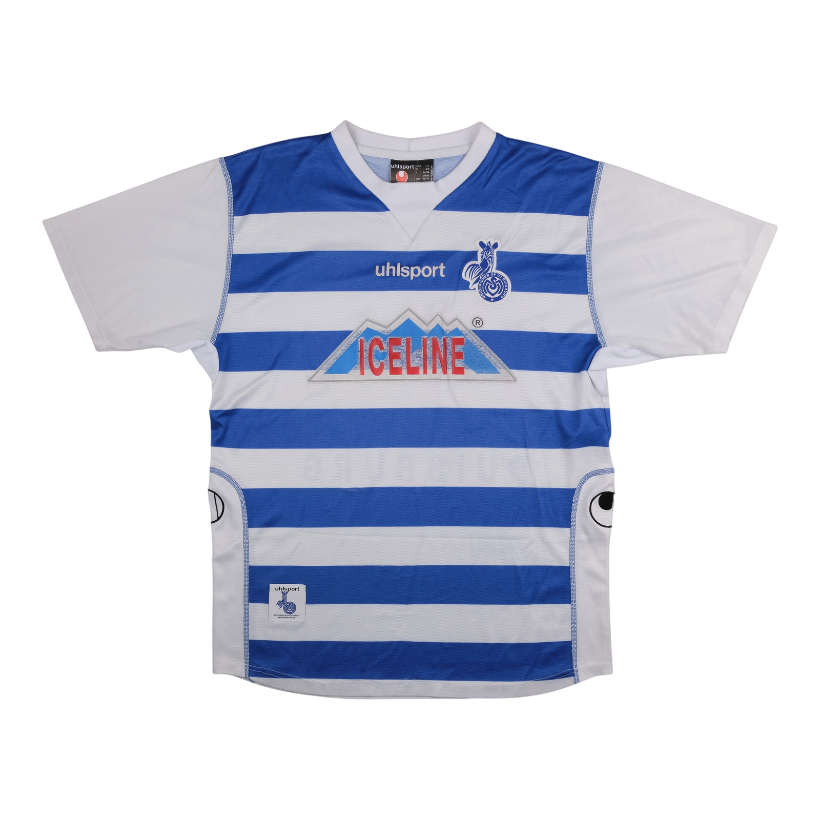 MSV Duisburg 2005-06 Home Shirt — vintage football shirt, front
