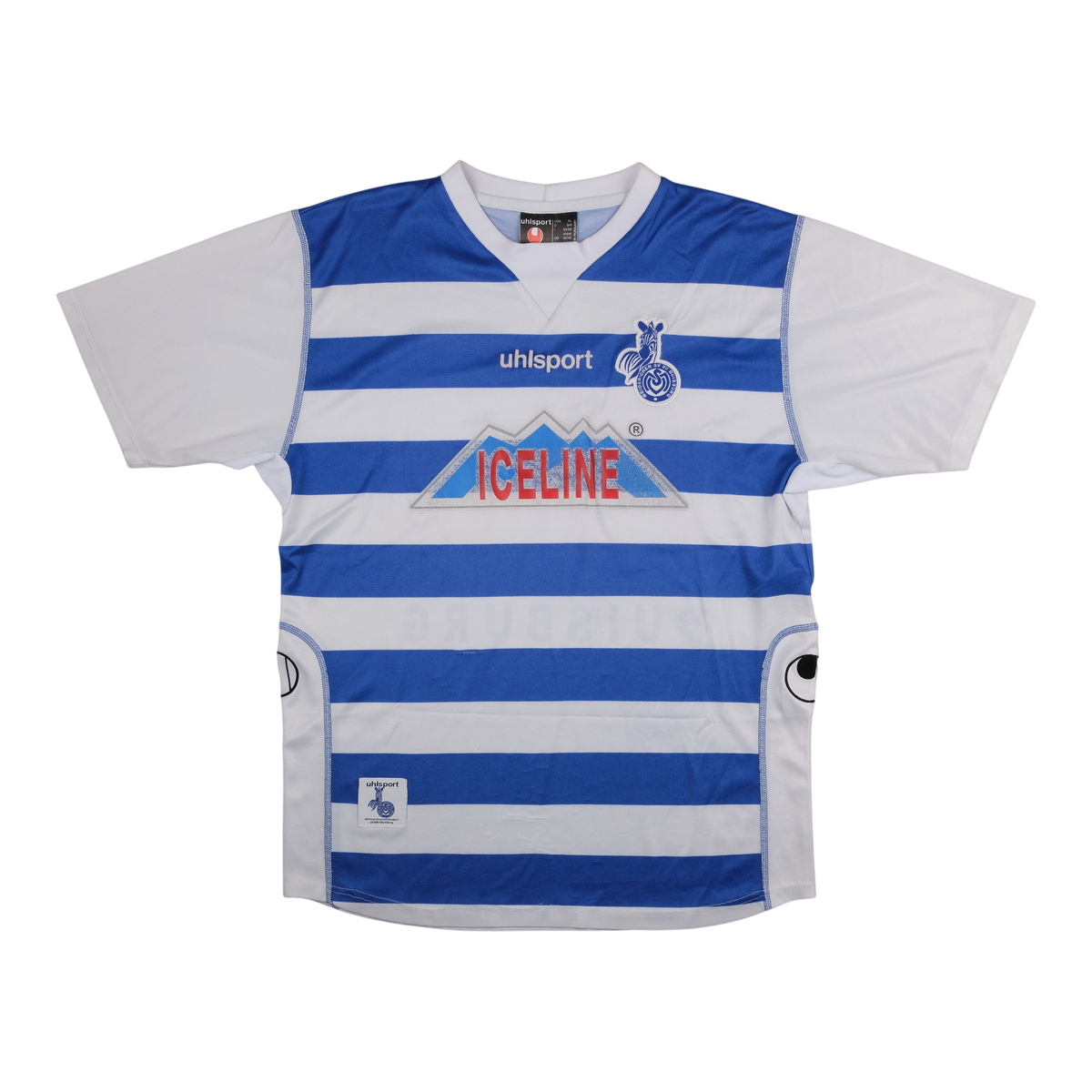 MSV Duisburg 2005-06 Home Shirt — vintage football shirt, front