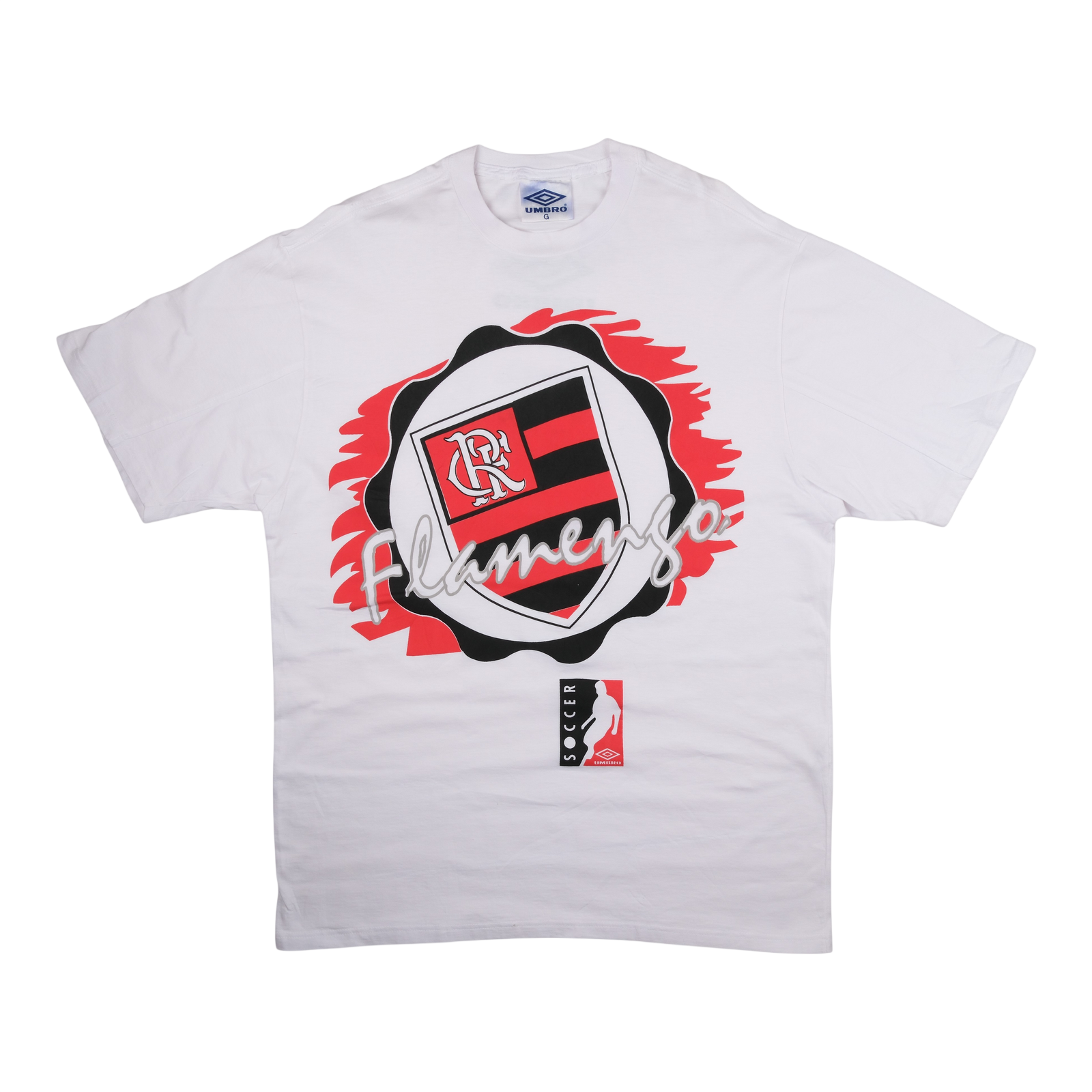 CR Flamengo 1990's T Shirt — vintage football shirt, front