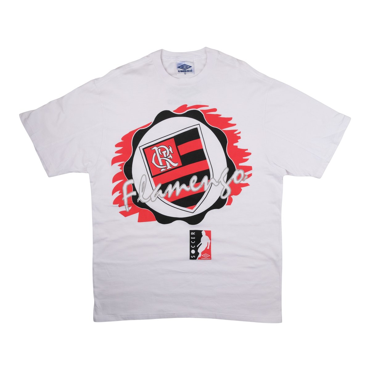 CR Flamengo 1990's T Shirt — vintage football shirt, front