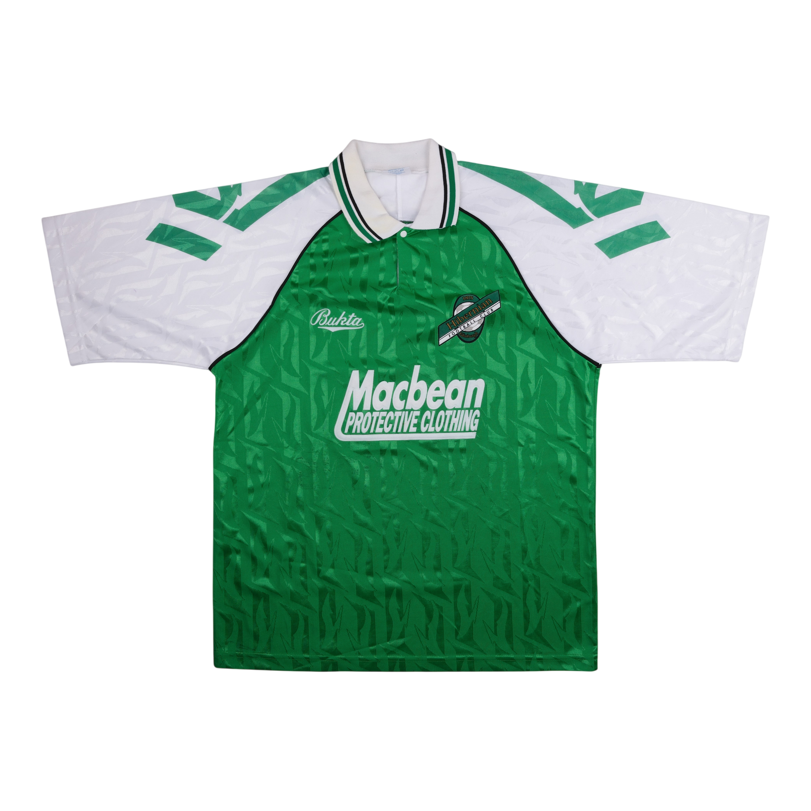 Hibernian 1992-94 Home Shirt — vintage football shirt, front