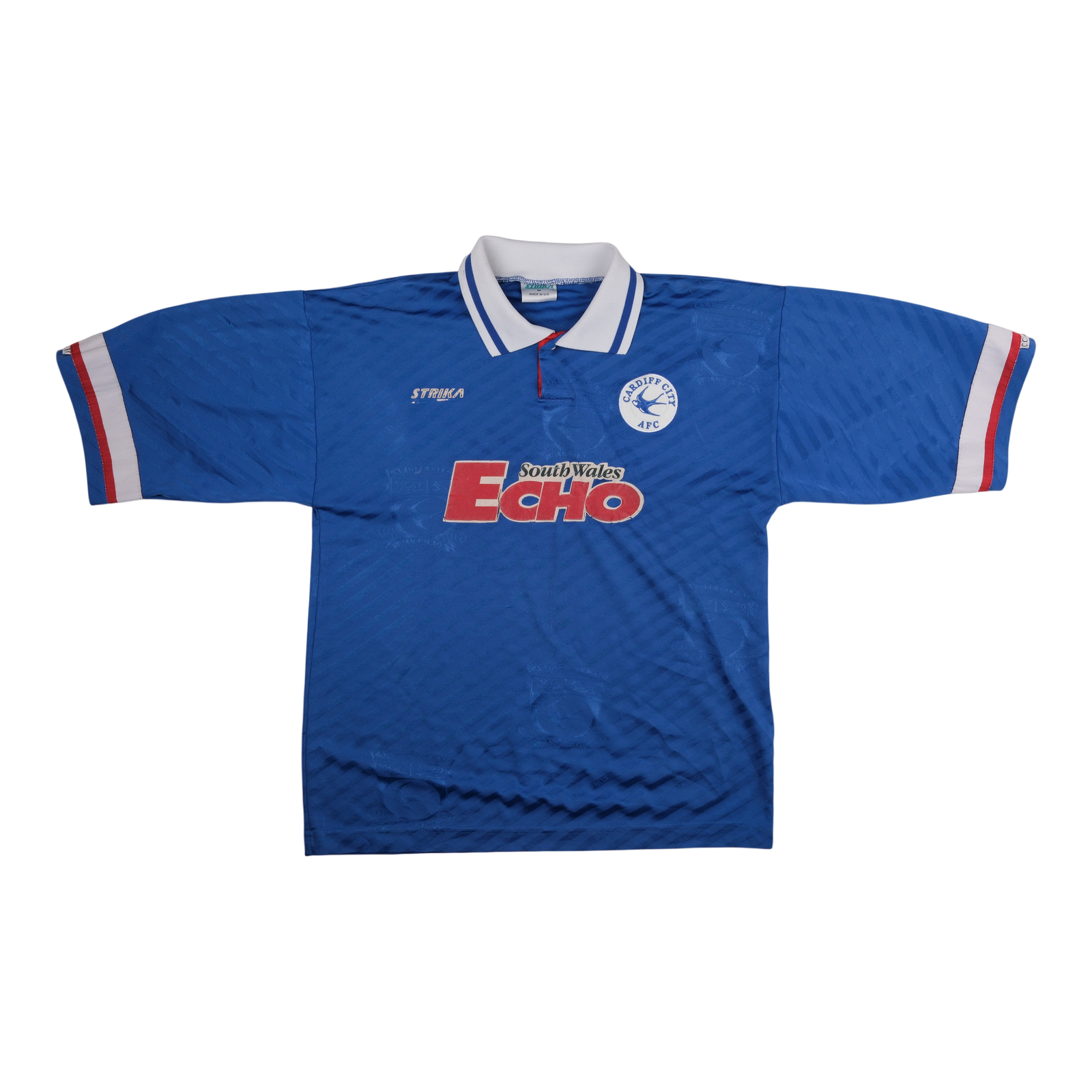 Cardiff City 1994-95 Home Shirt — vintage football shirt, front