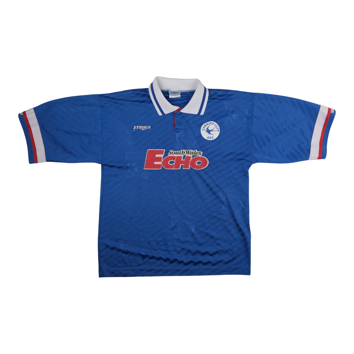 Cardiff City 1994-95 Home Shirt — vintage football shirt, front