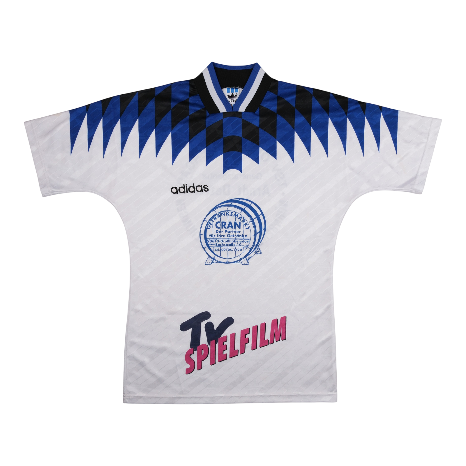 Strasbourg Blank 1995-96 Shirt — football shirt