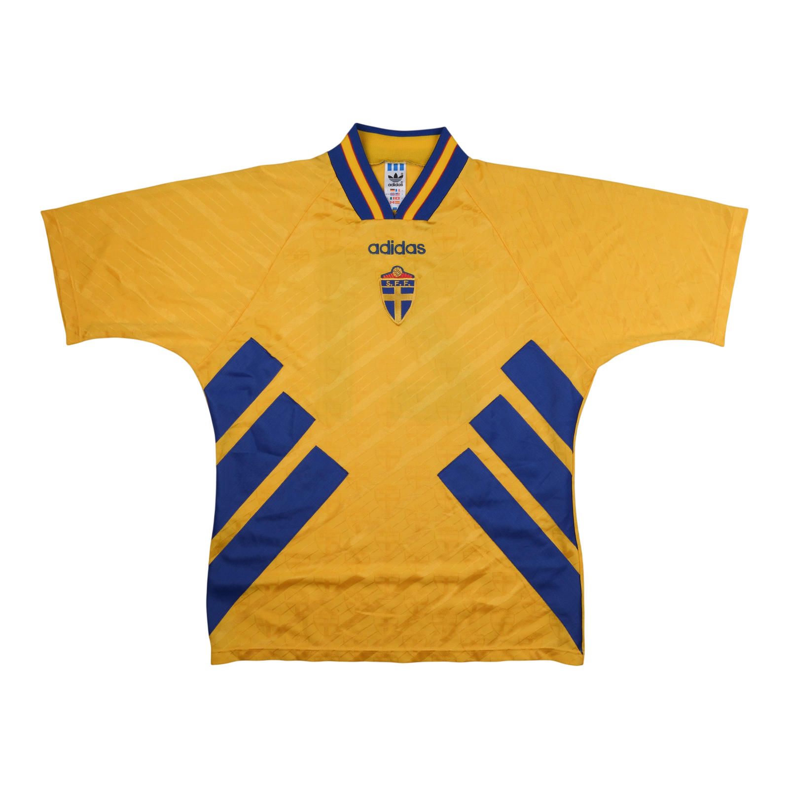 Sweden 1994-96 Home Shirt — football shirt