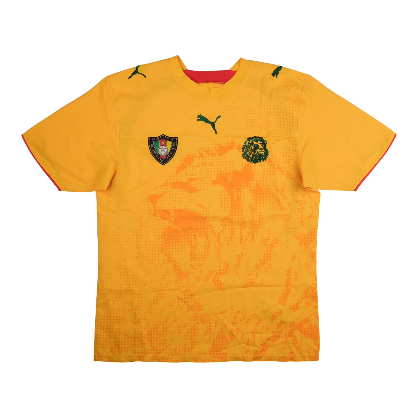 Cameroon 2006-08 Away Shirt — vintage football shirt, front