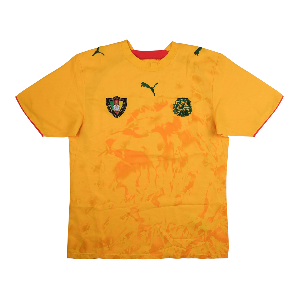Cameroon 2006-08 Away Shirt — vintage football shirt, front