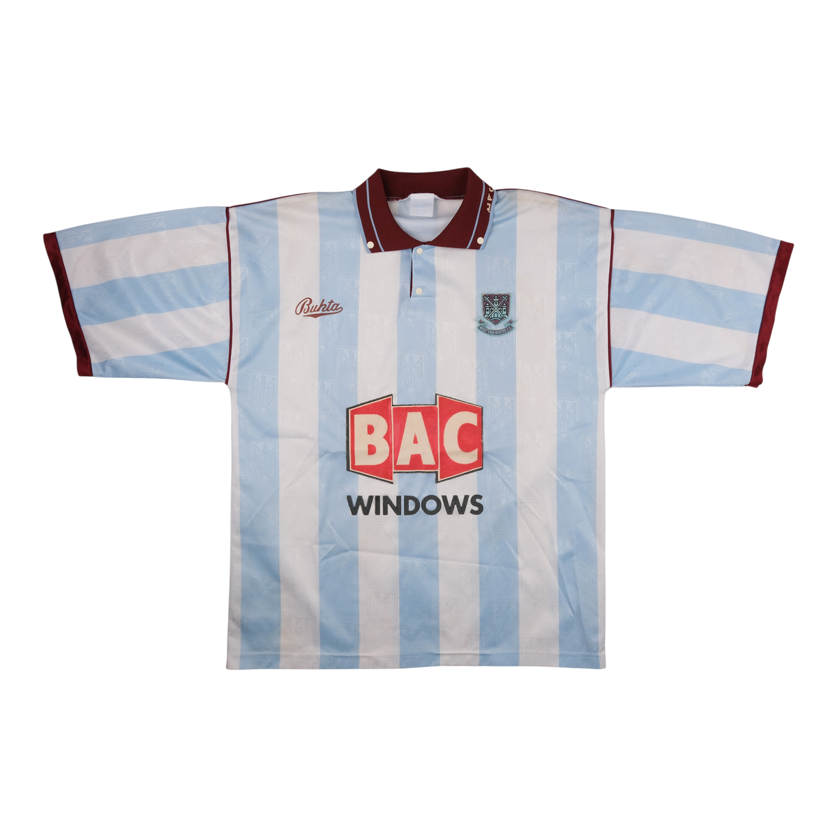 West Ham United 1991-92 Away Shirt — vintage football shirt, front