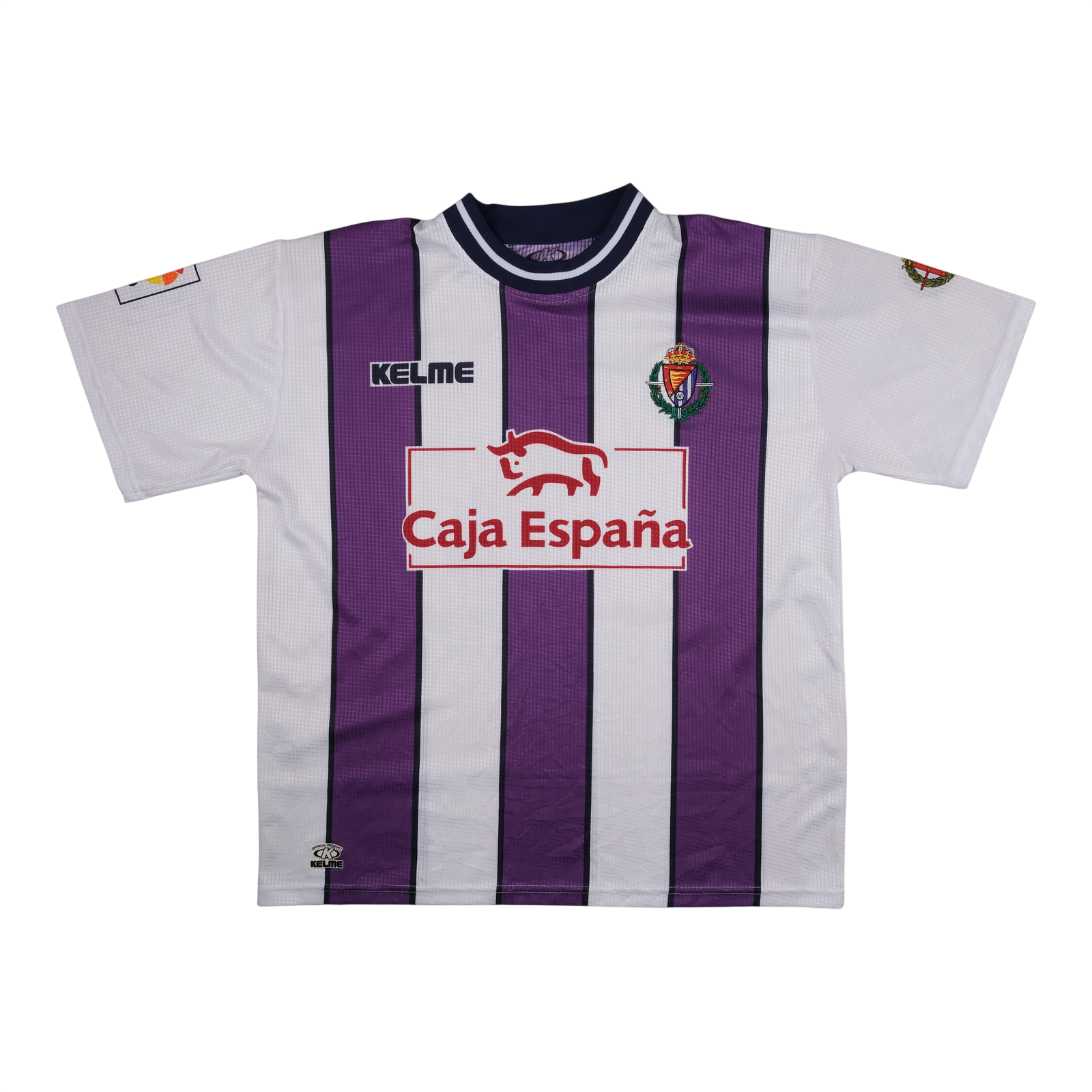 Real Valladolid 1999-01 Home Shirt (#10) — vintage football shirt, front