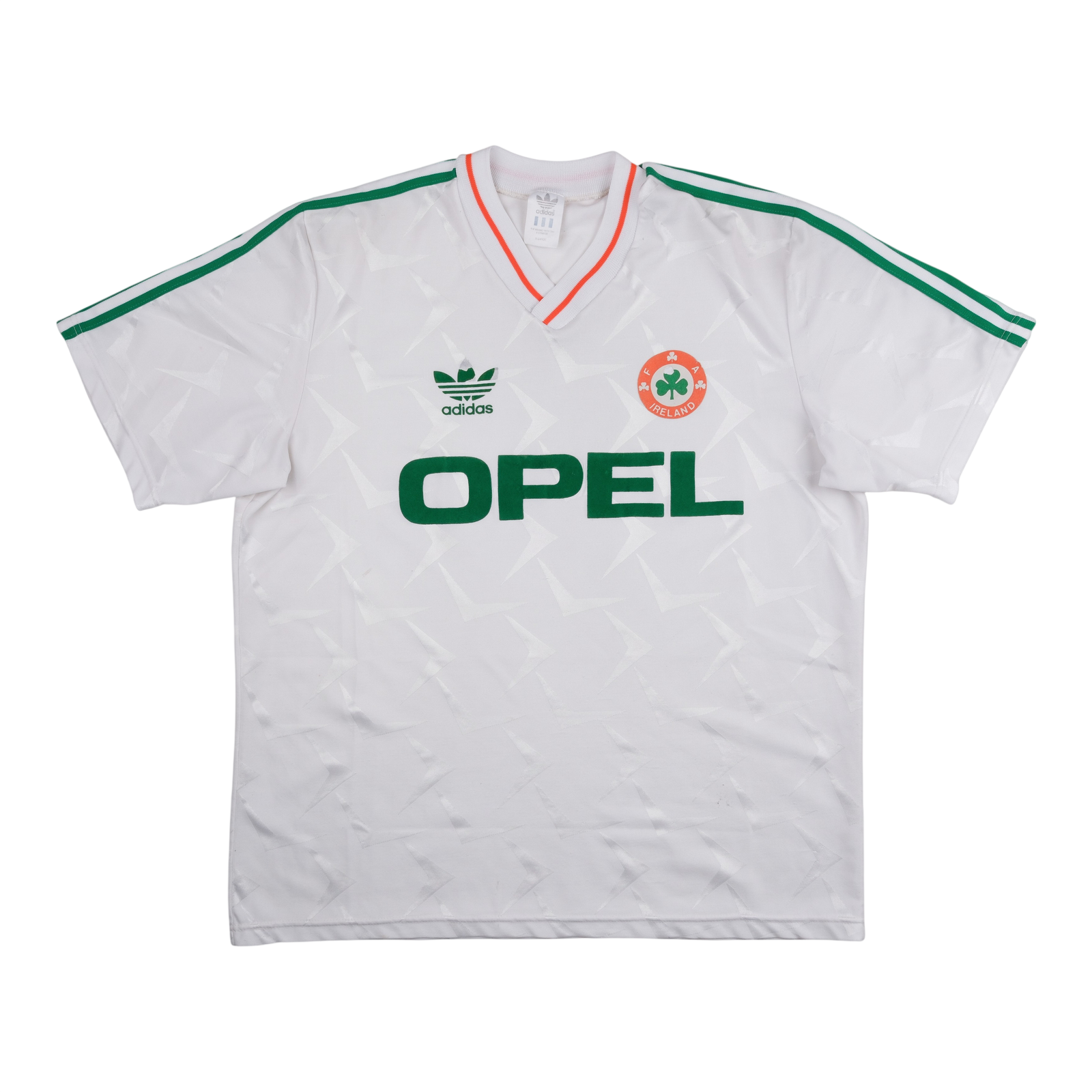 Republic of Ireland 1990-92 Away Shirt — vintage football shirt, front
