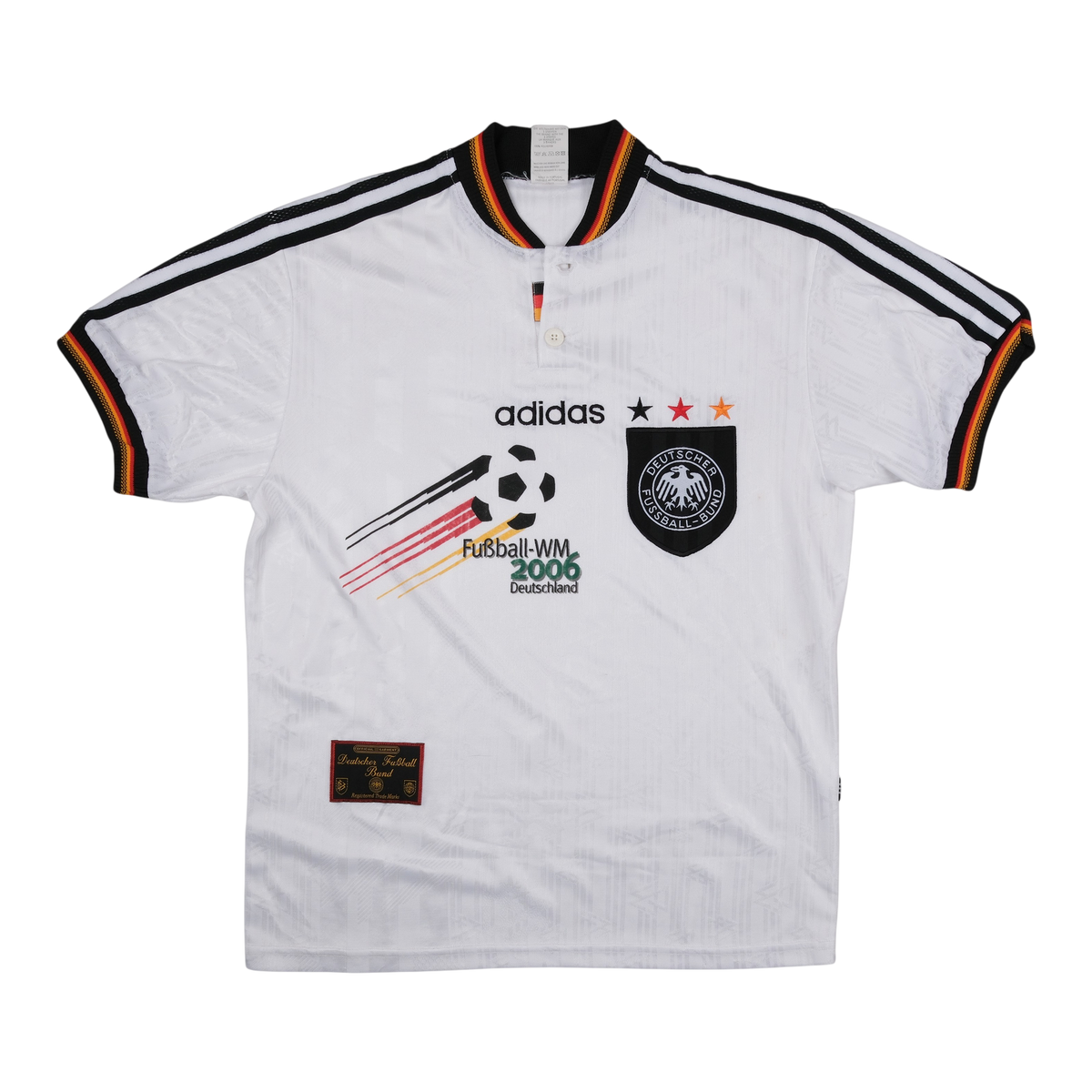 Germany 1996-98 Home Shirt — vintage football shirt, front