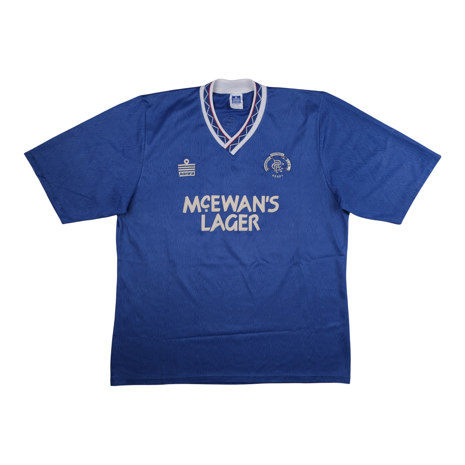 Rangers 1990-92 Home Shirt — vintage football shirt, front
