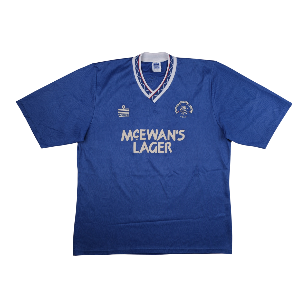 Rangers 1990-92 Home Shirt — vintage football shirt, front