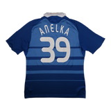 France 2008-09 Home Shirt (#39 ANELKA) — vintage football shirt, back
